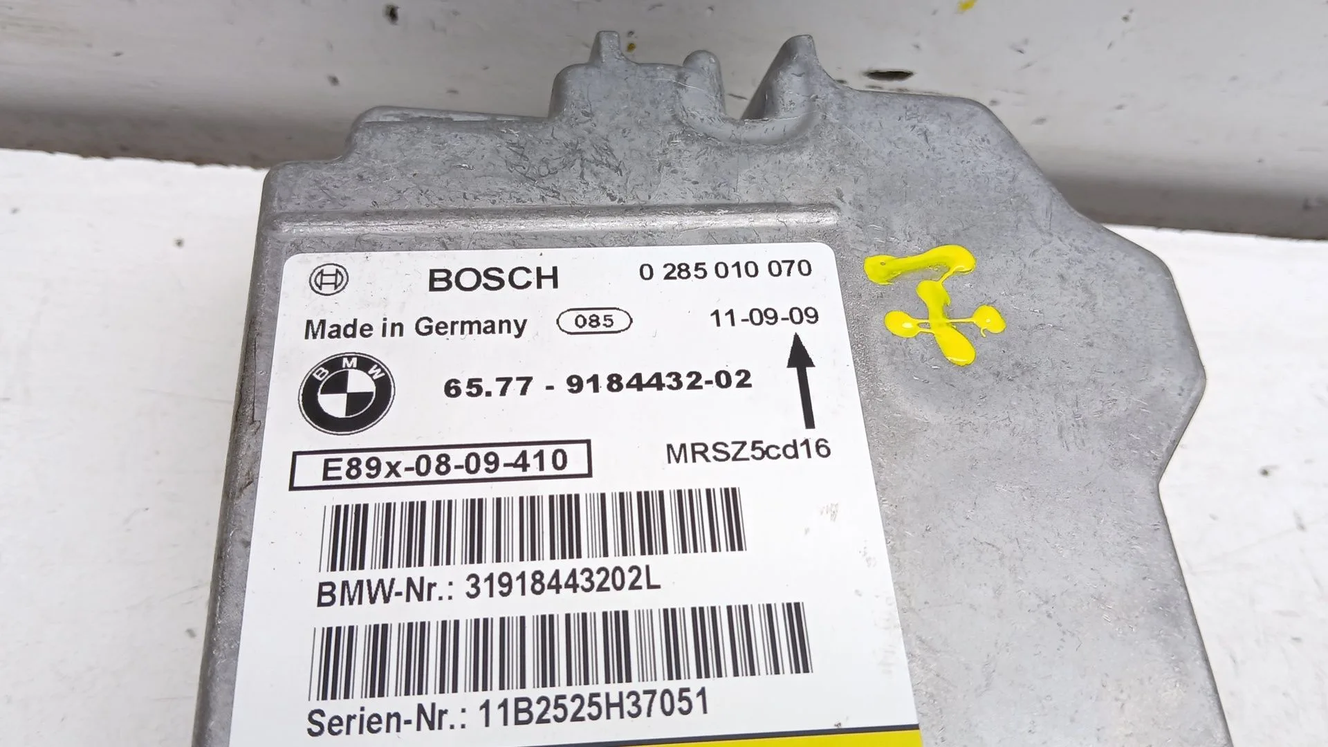Centralita Airbag para Bmw 3 (E90)
