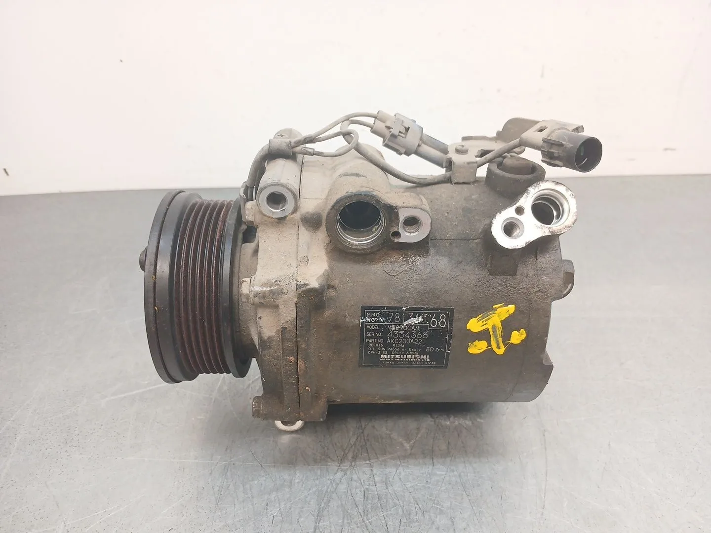 Compresor Aire Acondicionado para Mitsubishi Lancer Sportback (Cx)
