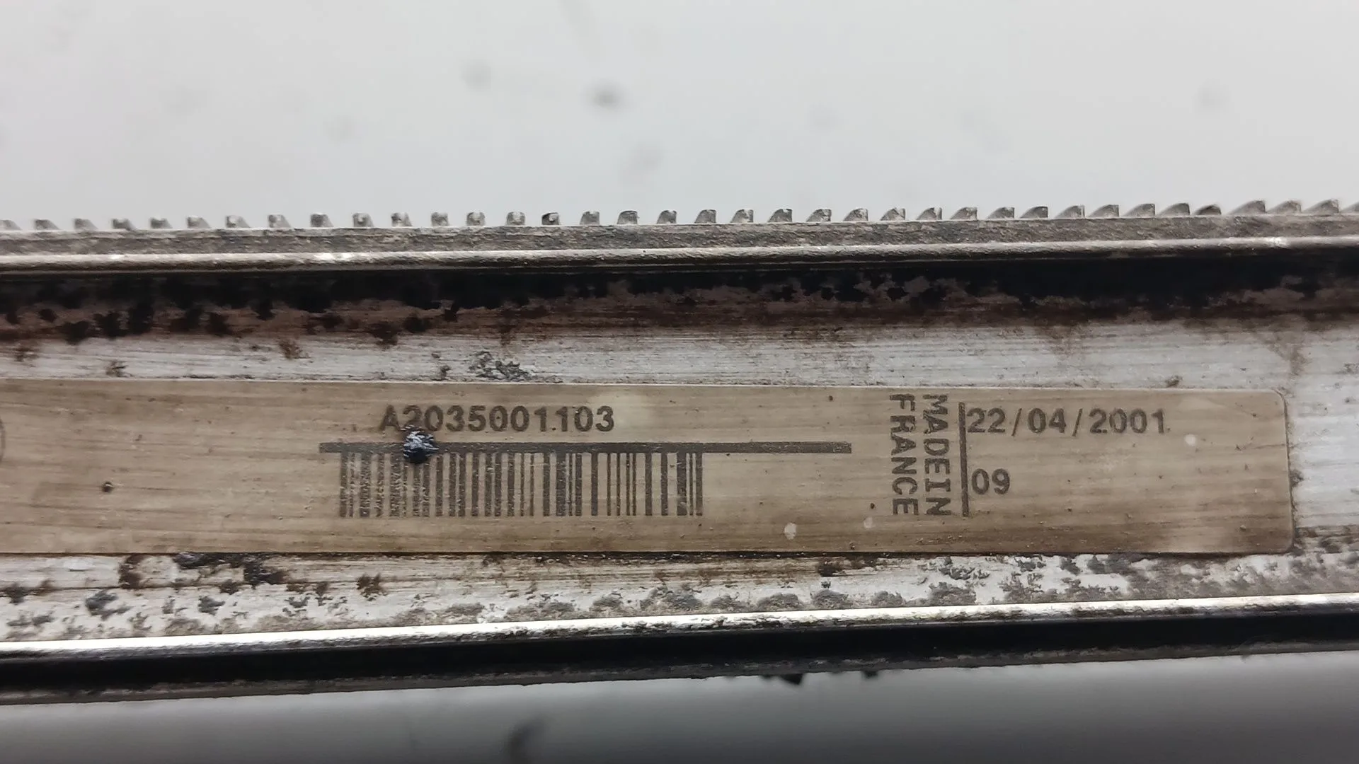 Radiador Agua para Mercedes-Benz Clase C (W203)