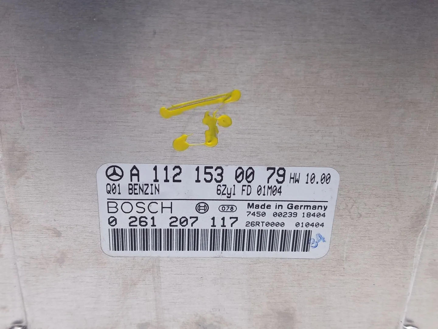 Centralita Motor Uce para Mercedes-Benz Clase C (W203)