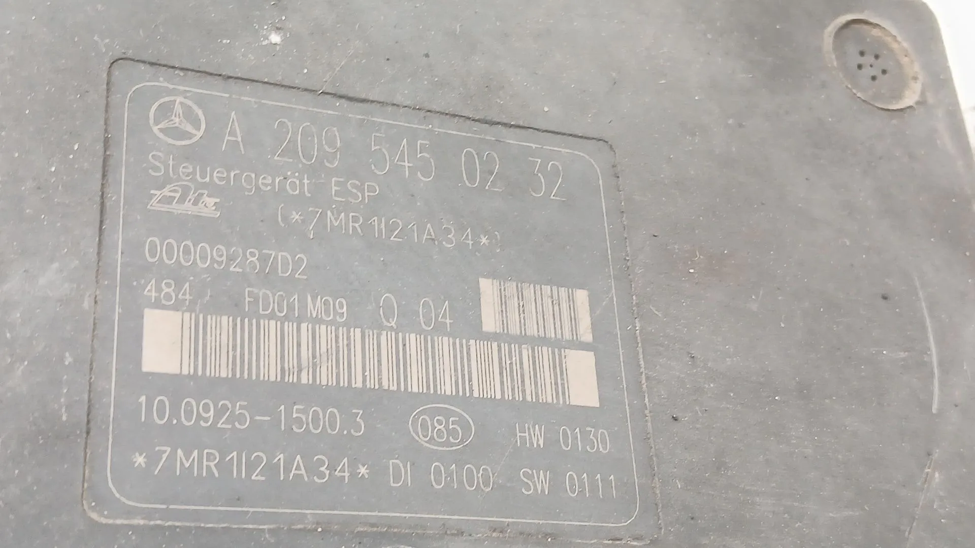 Abs para Mercedes-Benz Clase C (W203)