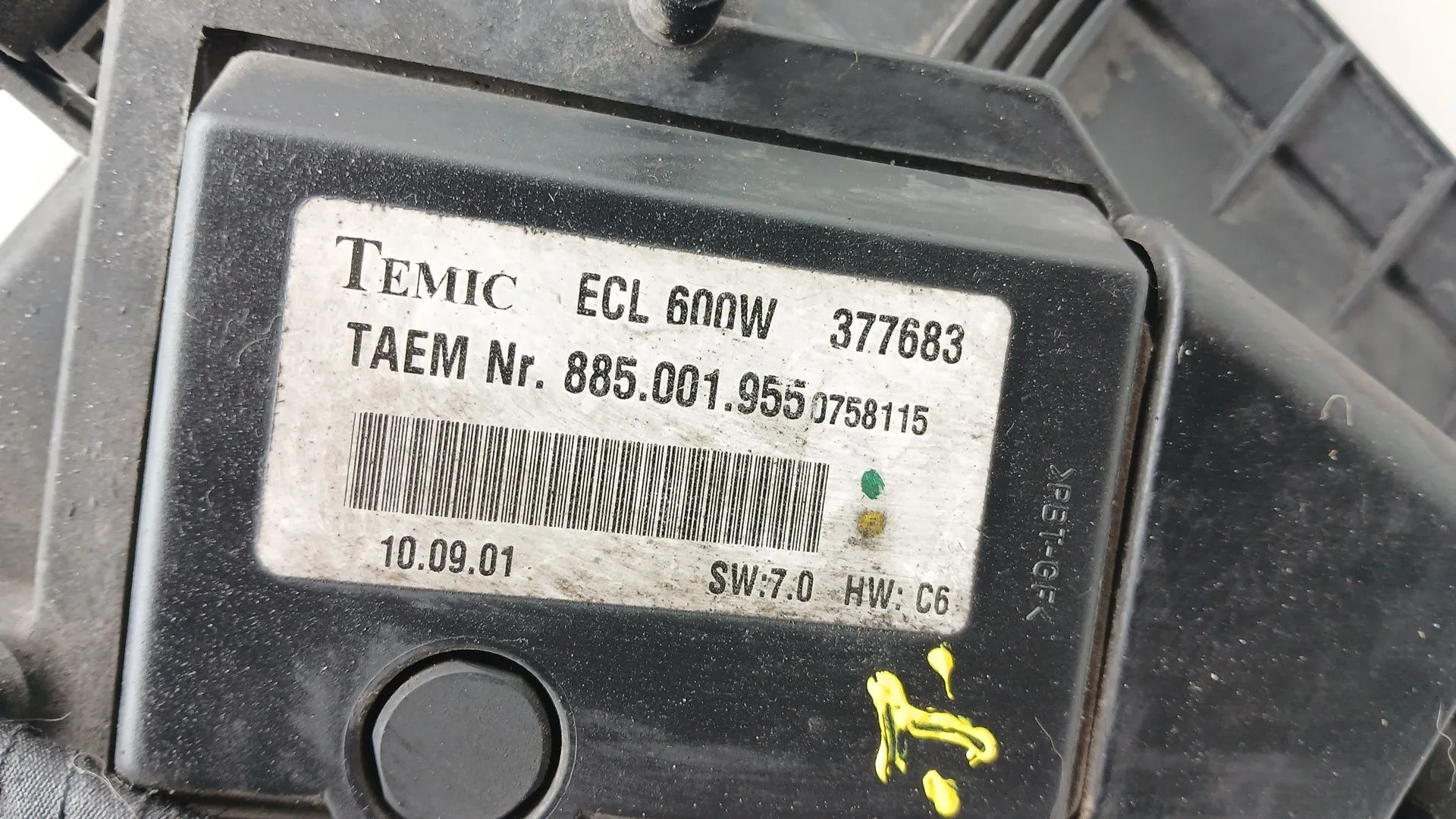 Electroventilador para Mercedes-Benz Clase C (W203)