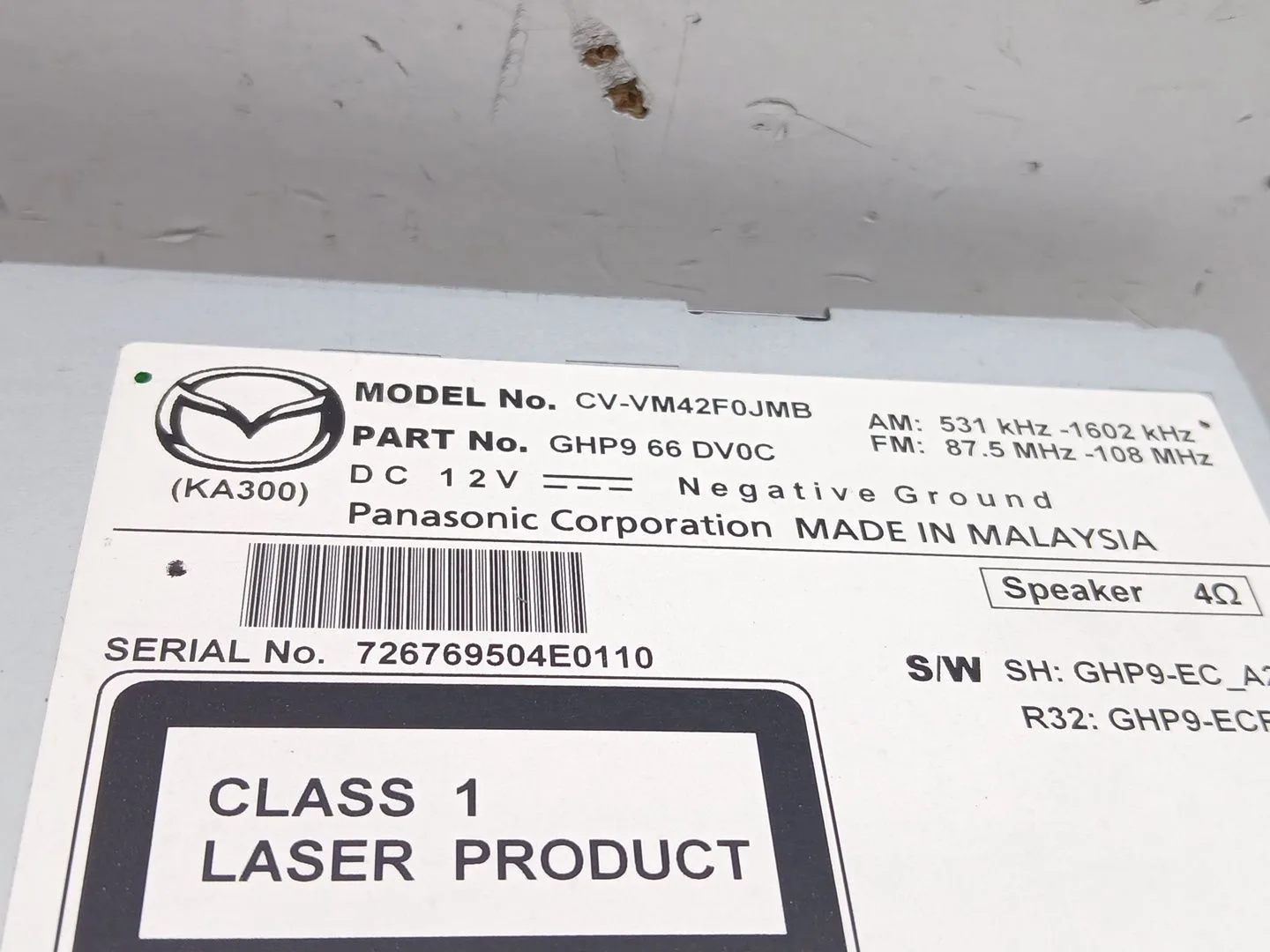 Sistema Navegacion Gps para Mazda 6 Station Wagon (Gj, Gl)