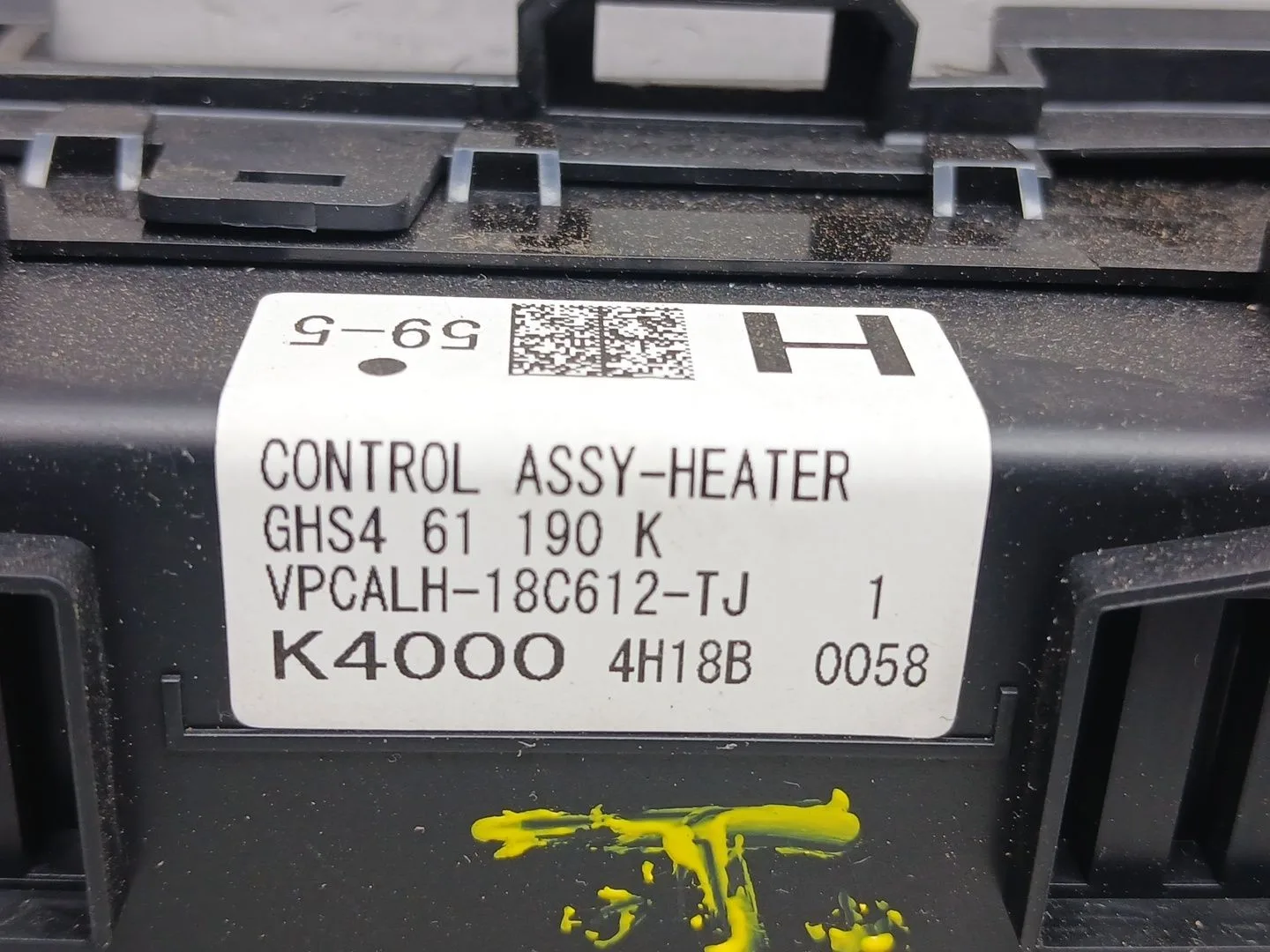 Mando Climatizador para Mazda 6 Station Wagon (Gj, Gl)