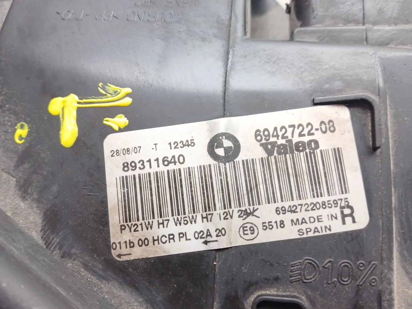 Faro Derecho para Bmw 3 (E90)