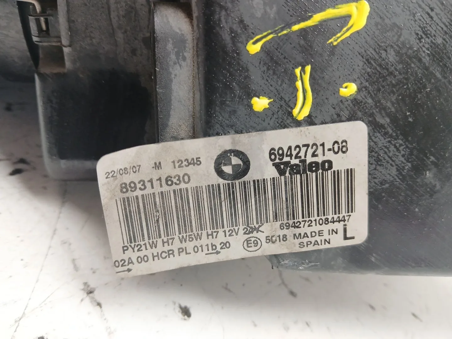 Faro Izquierdo para Bmw 3 (E90)