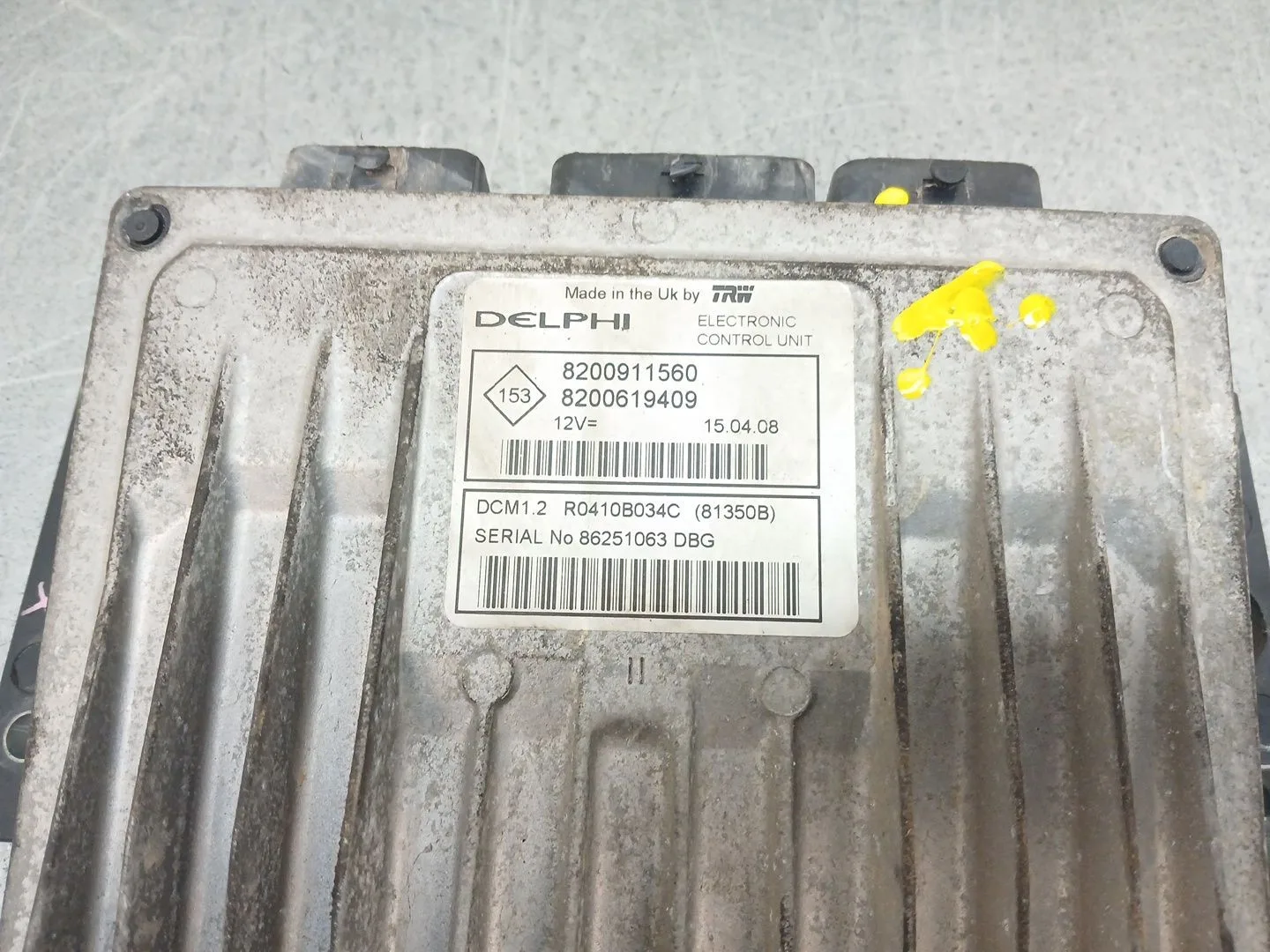 Centralita Motor Uce para Renault Modus / Grand Modus (F/Jp0_)