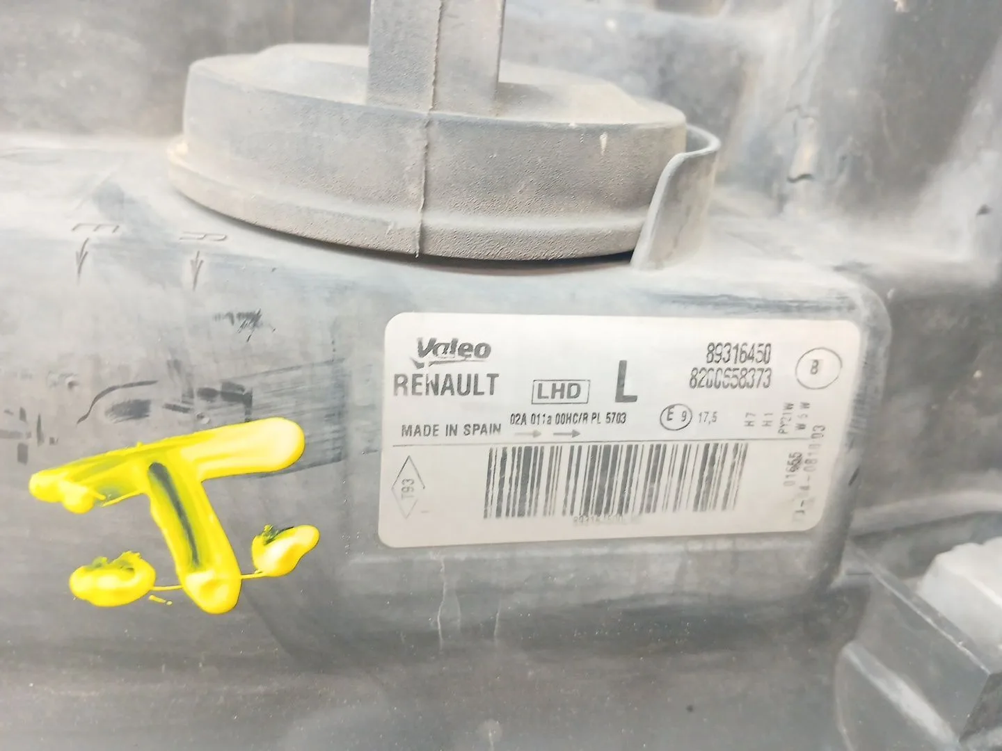 Faro Izquierdo para Renault Modus / Grand Modus (F/Jp0_)