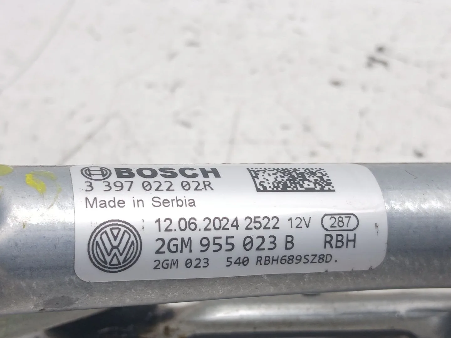 Motor Limpia Delantero para Volkswagen T-Cross (C11, D31)