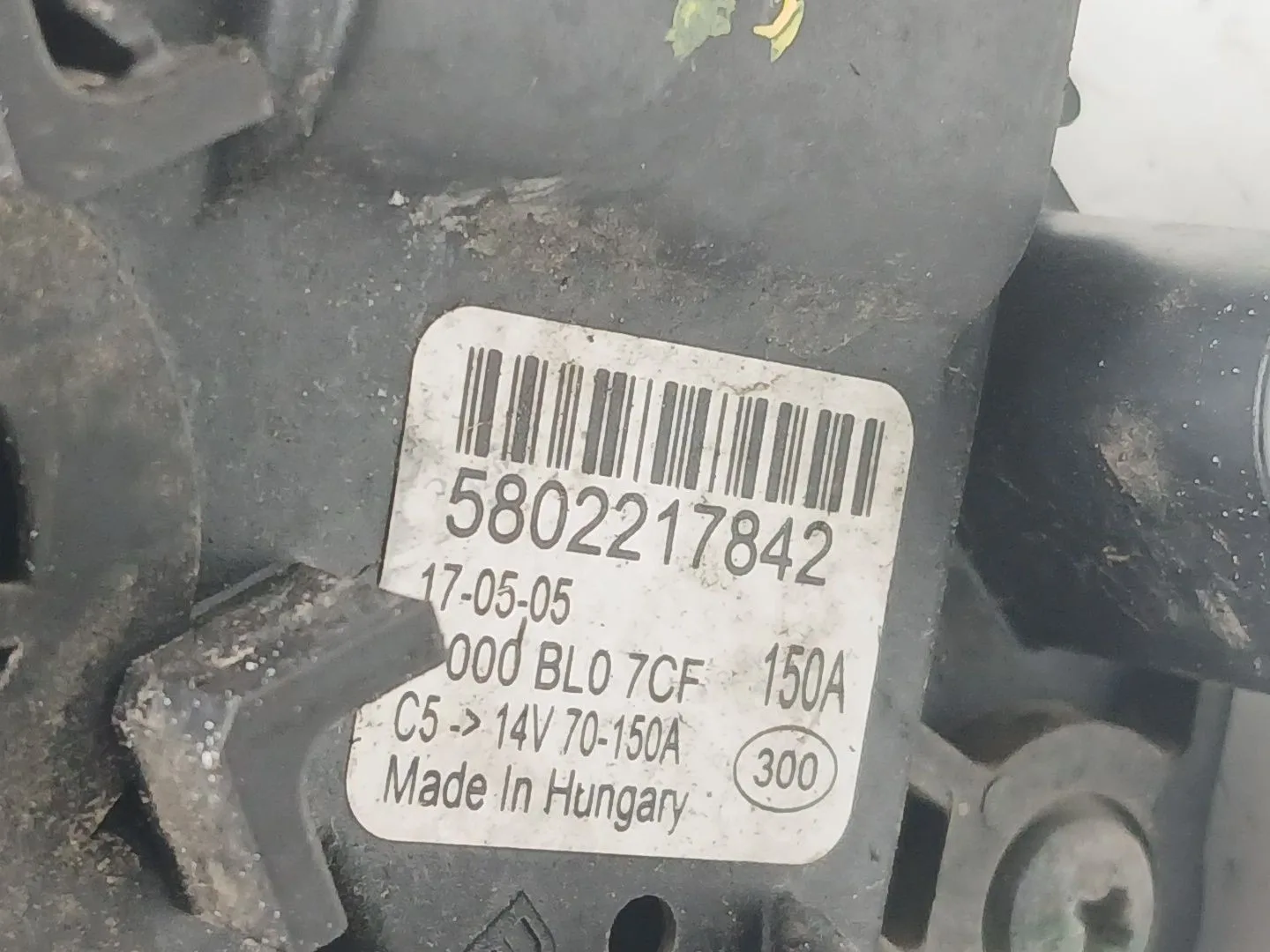 Alternador para Iveco Daily Vi Caja/Chasis