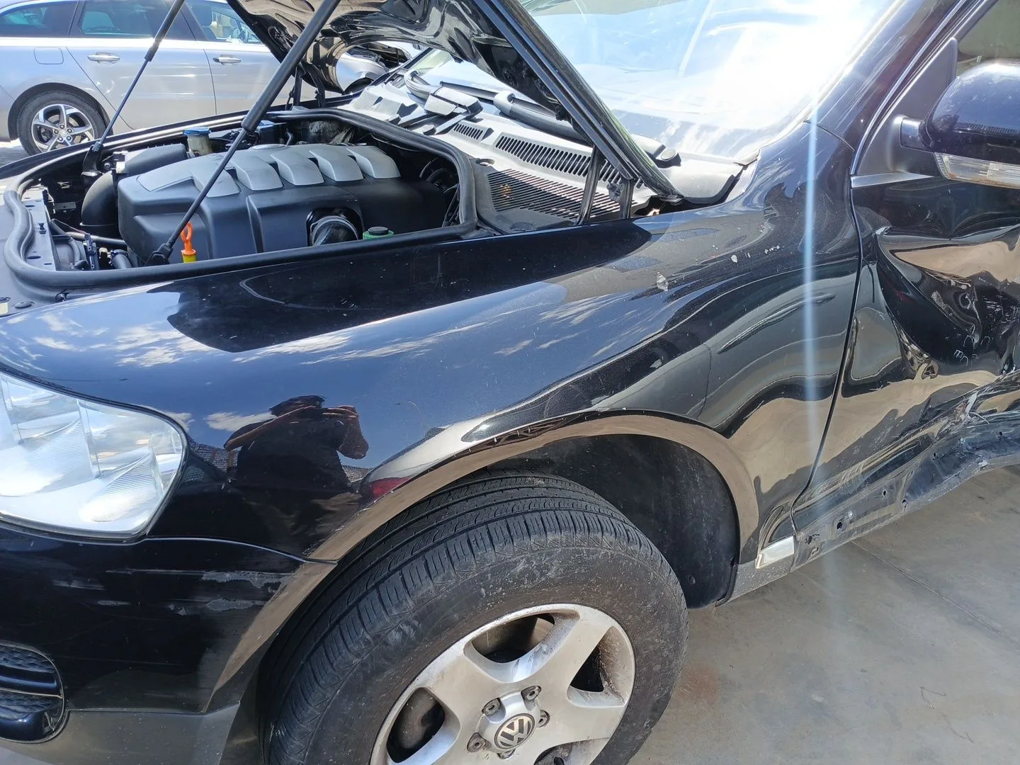 Aleta Delantera Izquierda para Volkswagen Touareg (7La, 7L6, 7L7)