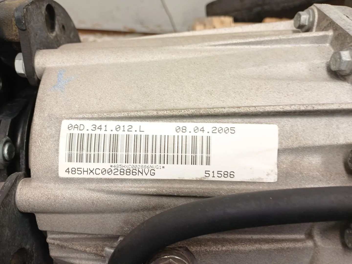 Caja Cambios para Volkswagen Touareg (7La, 7L6, 7L7)