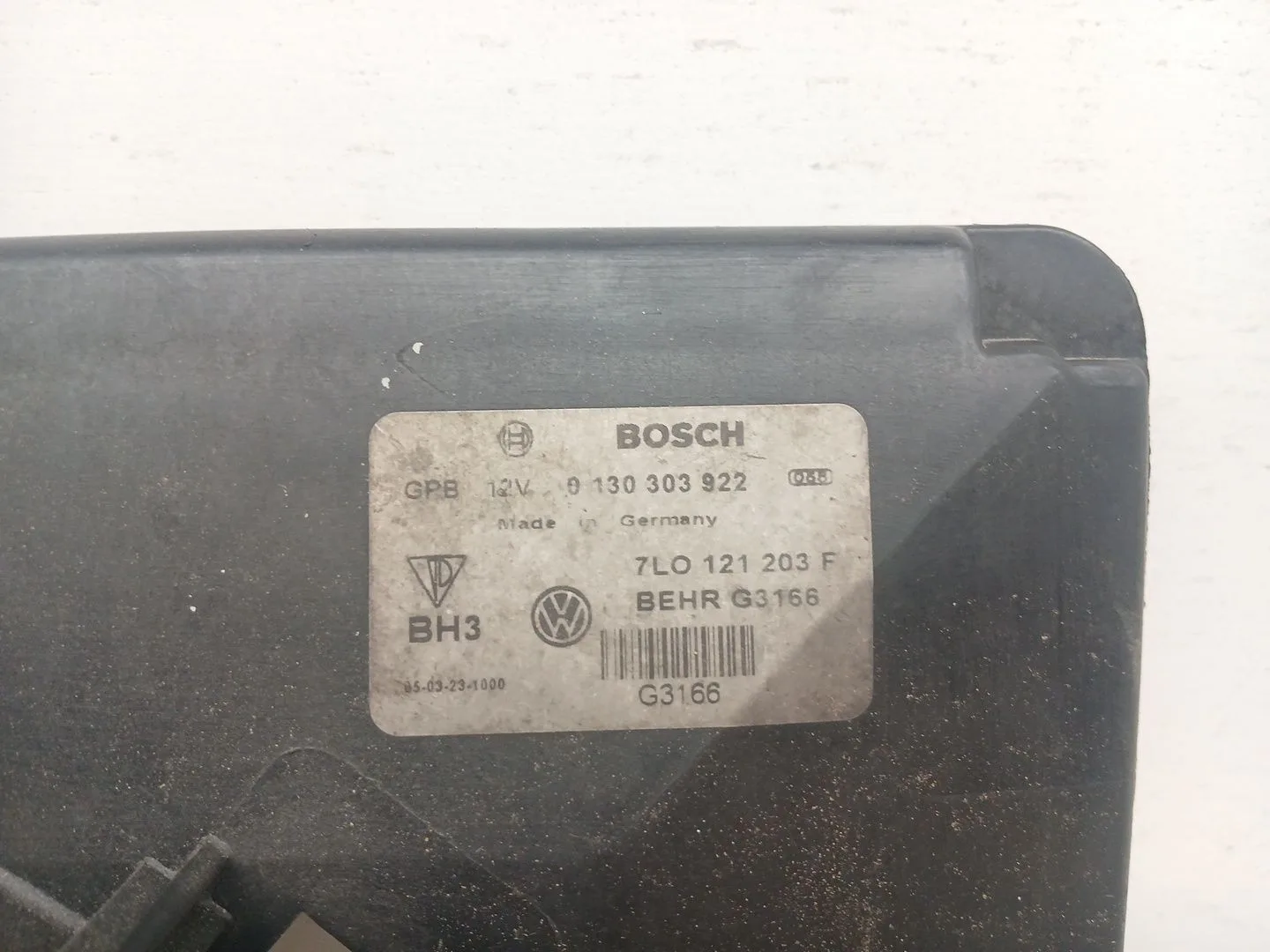Electroventilador para Volkswagen Touareg (7La, 7L6, 7L7)
