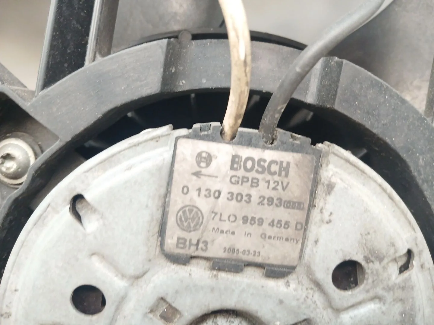 Electroventilador para Volkswagen Touareg (7La, 7L6, 7L7)