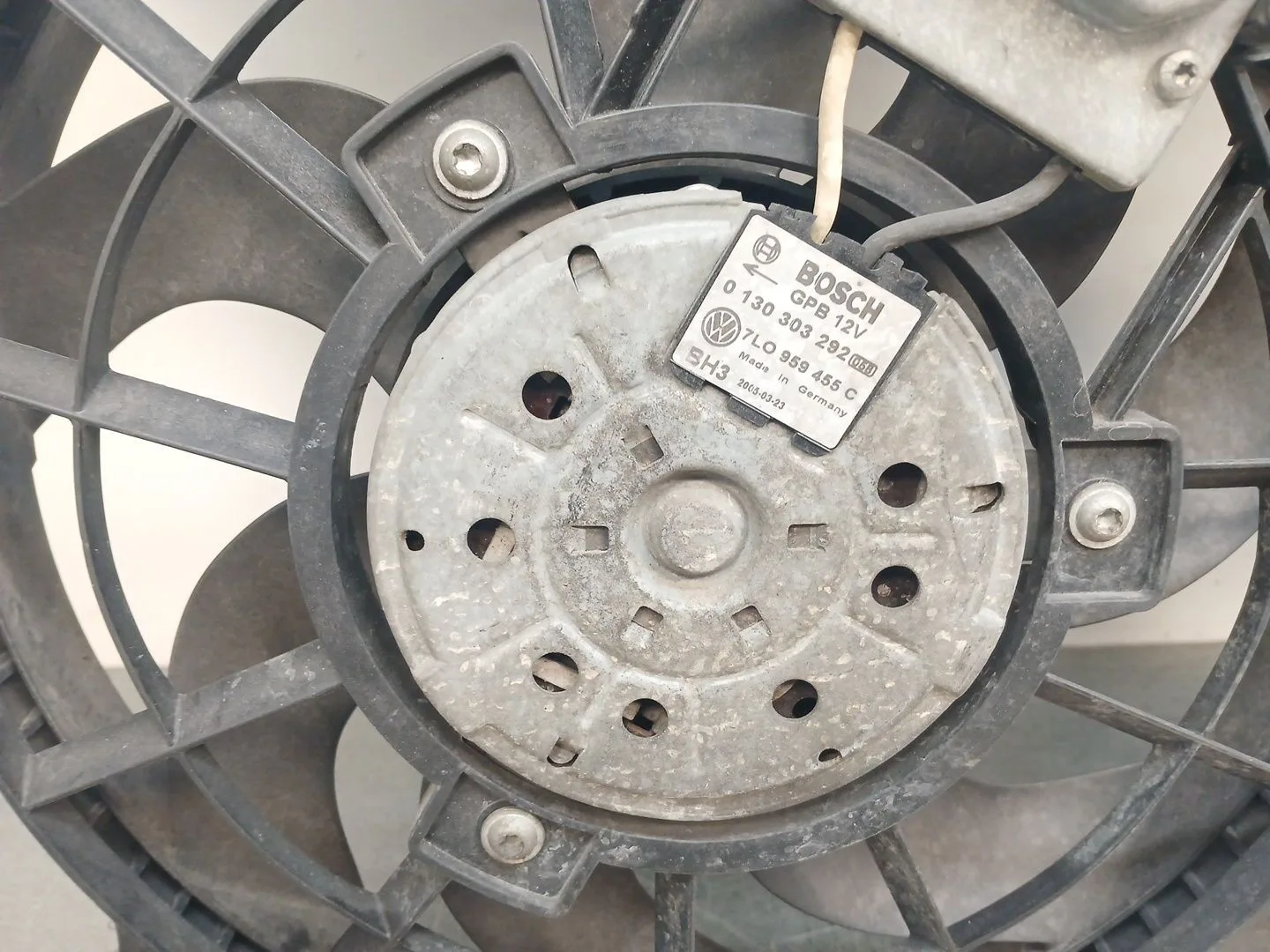 Electroventilador para Volkswagen Touareg (7La, 7L6, 7L7)