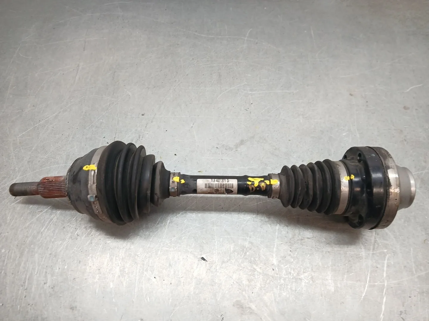 Transmision Delantera Derecha para Volkswagen Touareg (7La, 7L6, 7L7)