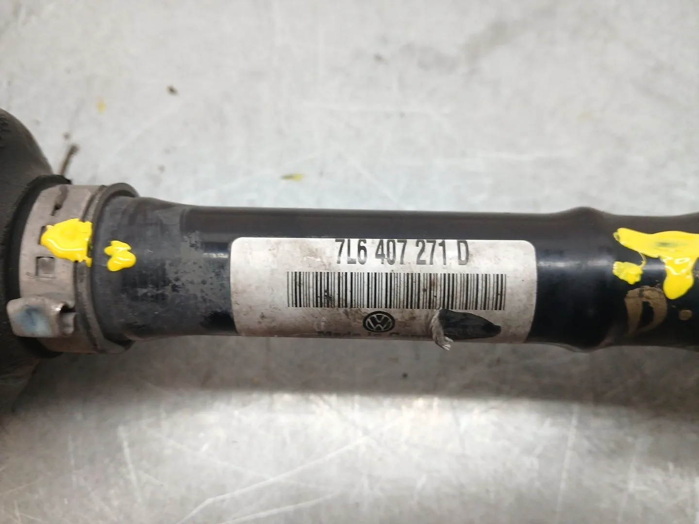 Transmision Delantera Derecha para Volkswagen Touareg (7La, 7L6, 7L7)