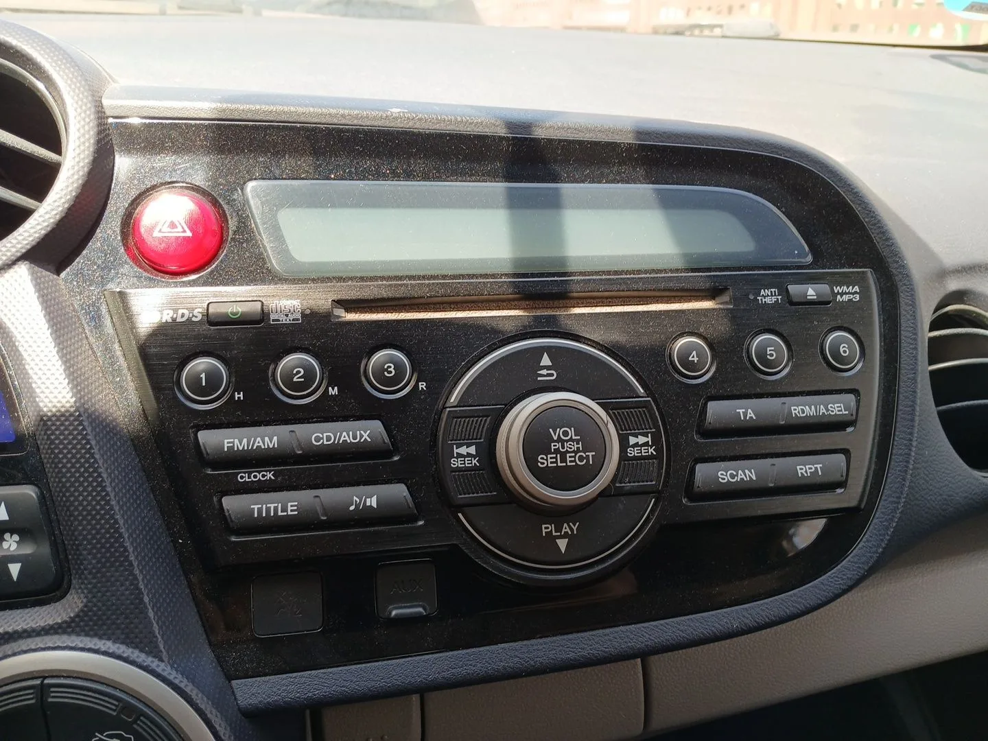 Sistema Audio / Radio Cd para Honda Insight (Ze_)