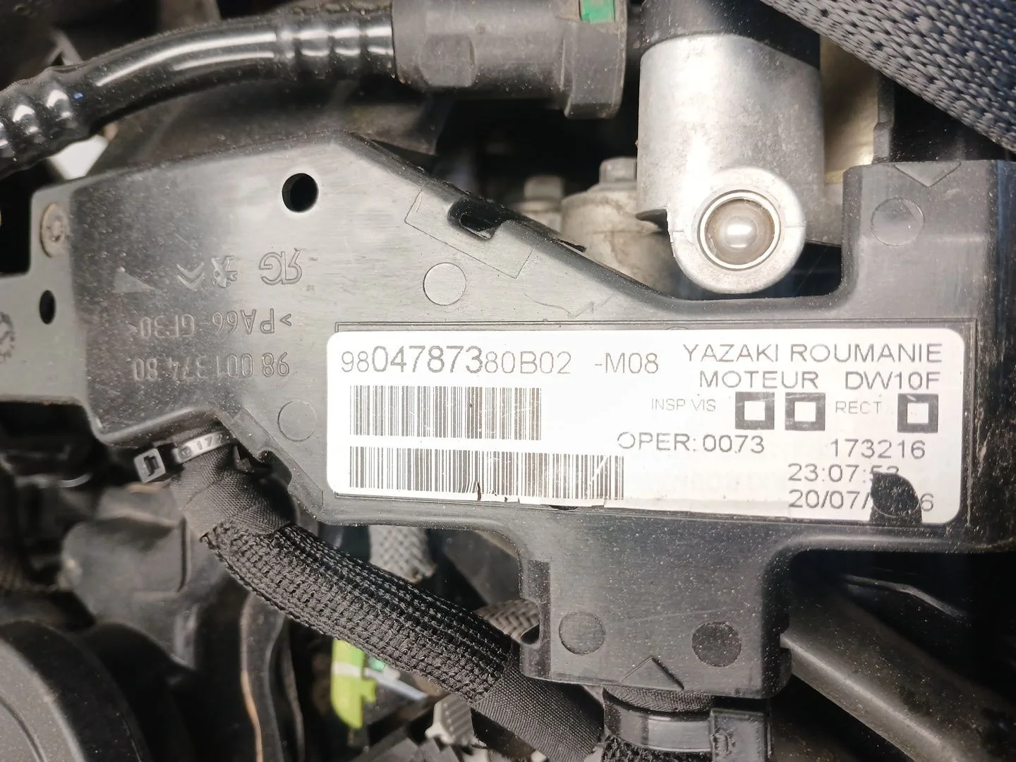Motor Completo para Peugeot 508 Sw I (8E_)