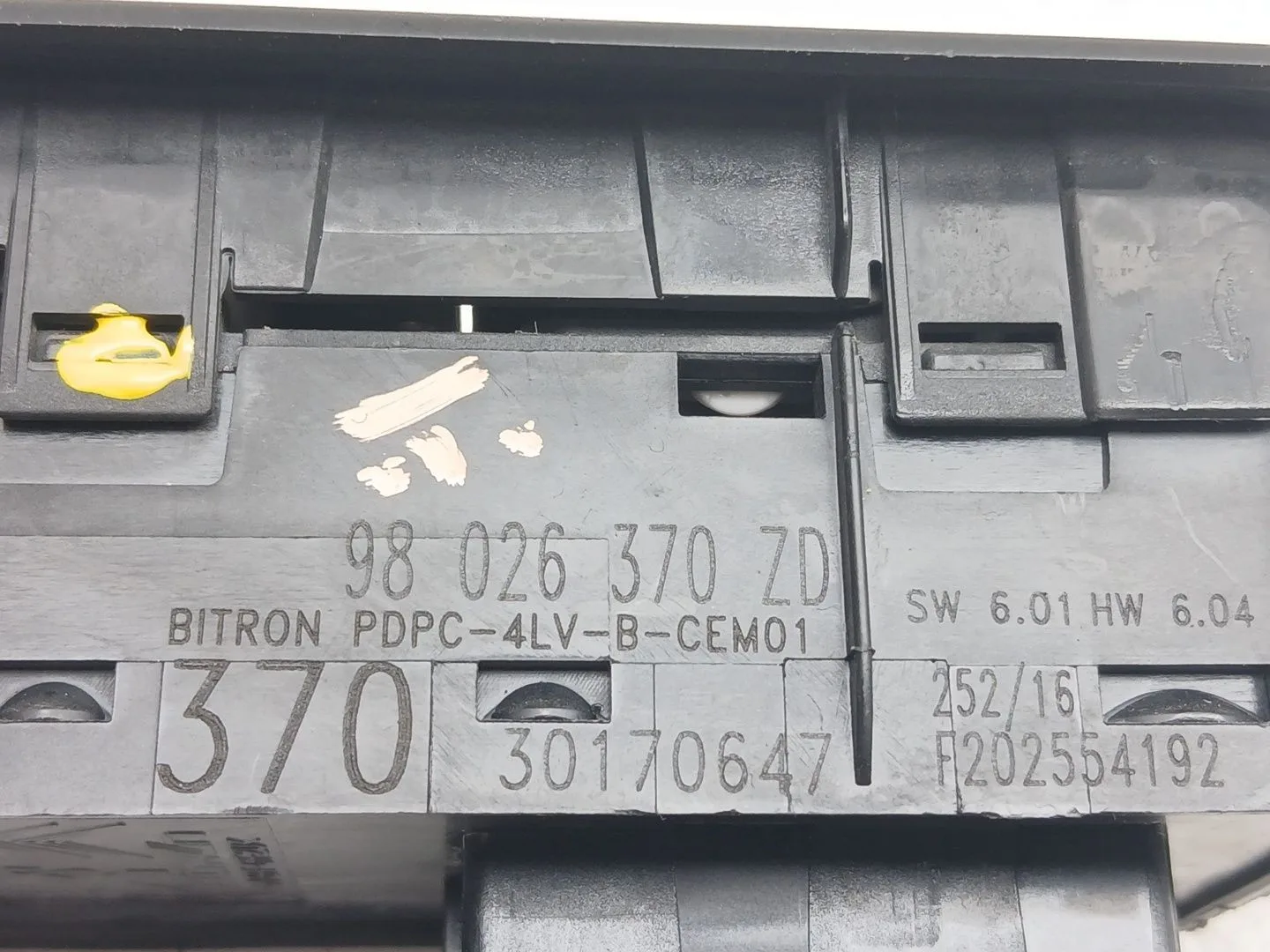 Mando Elevalunas Delantero Izquierdo para Peugeot 508 Sw I (8E_)