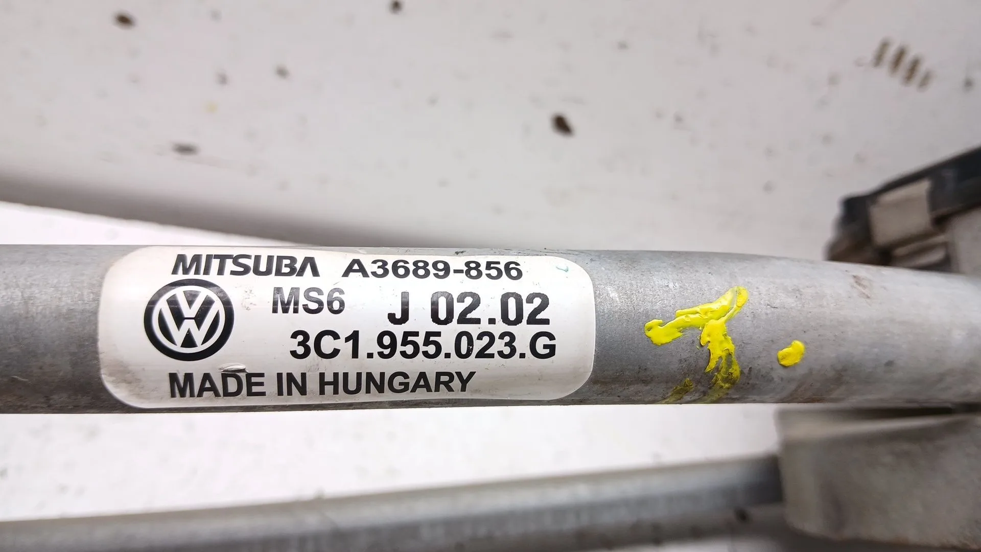 Motor Limpia Delantero para Volkswagen Passat B6 (3C2)