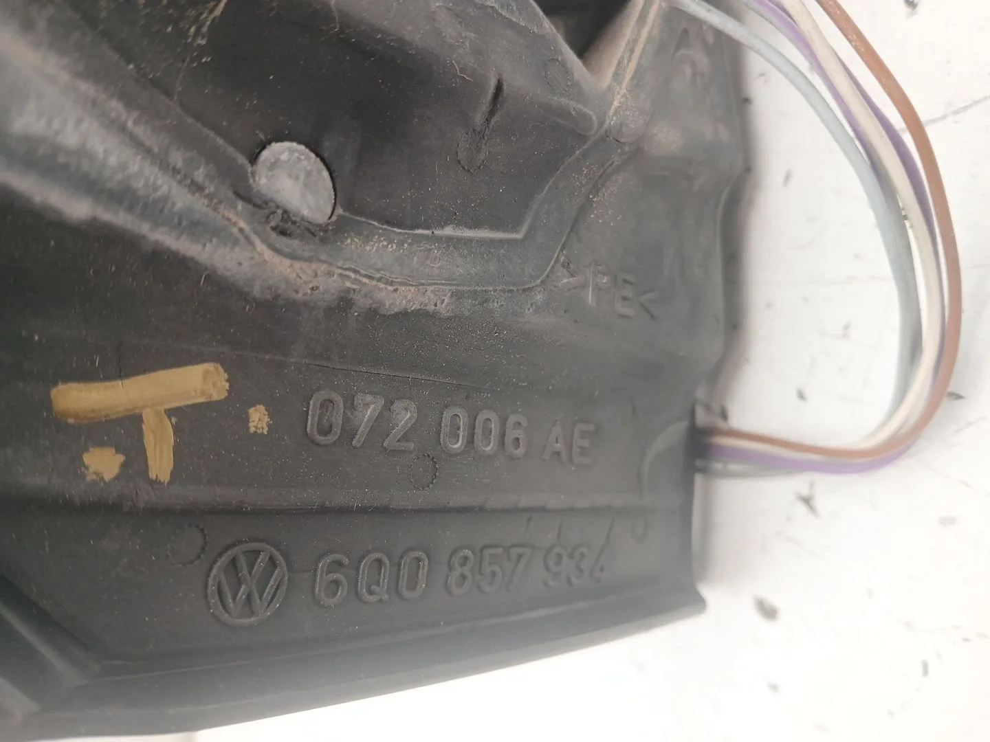 Retrovisor Derecho para Volkswagen Polo Iv (9N_, 9A_)