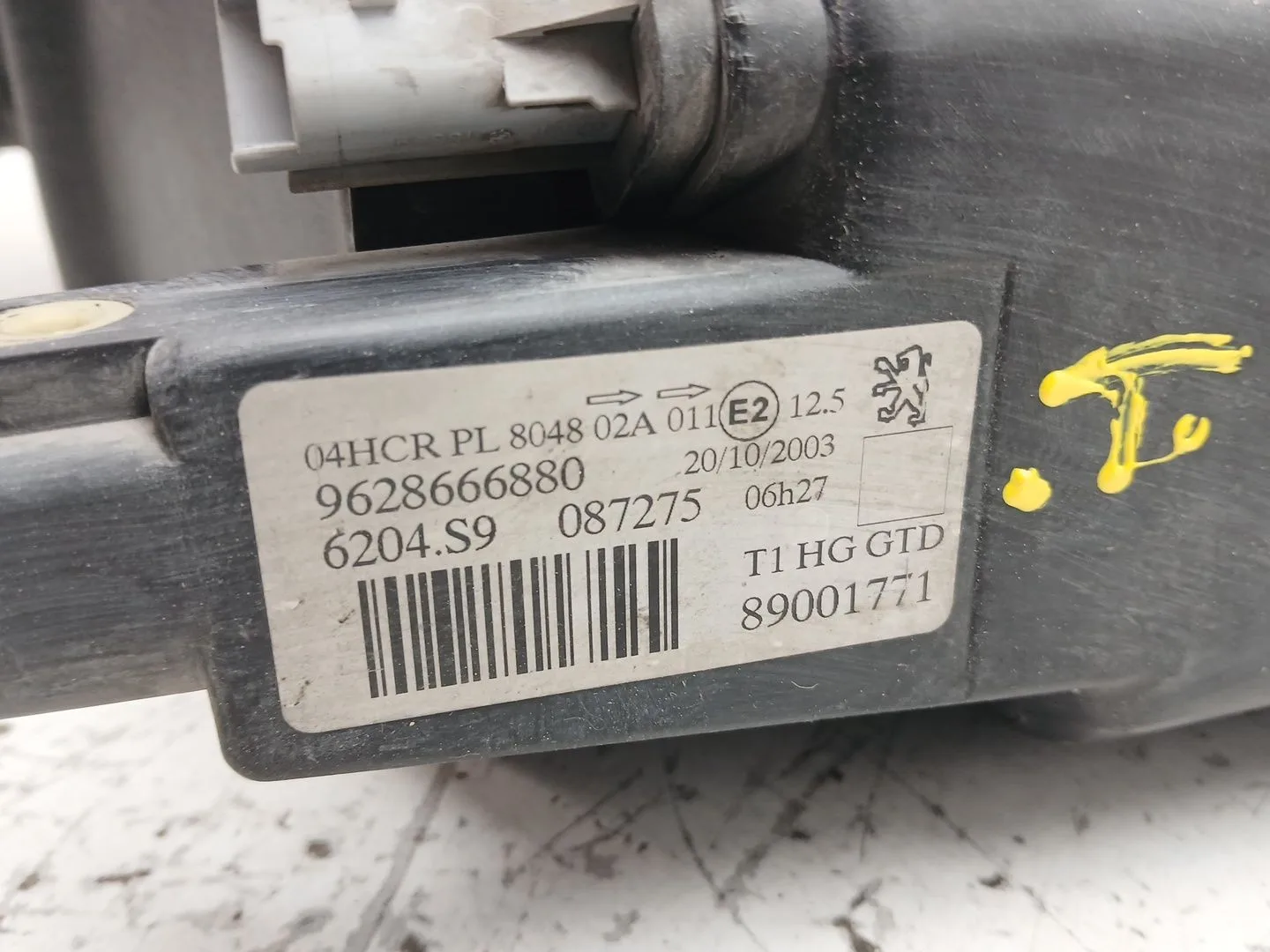 Faro Izquierdo para Peugeot 206 Hatchback (2A/C)