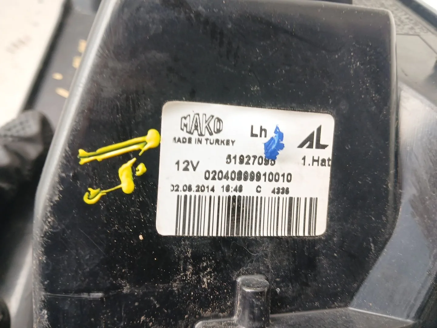Piloto Trasero Izquierdo para Fiat Punto (199_)