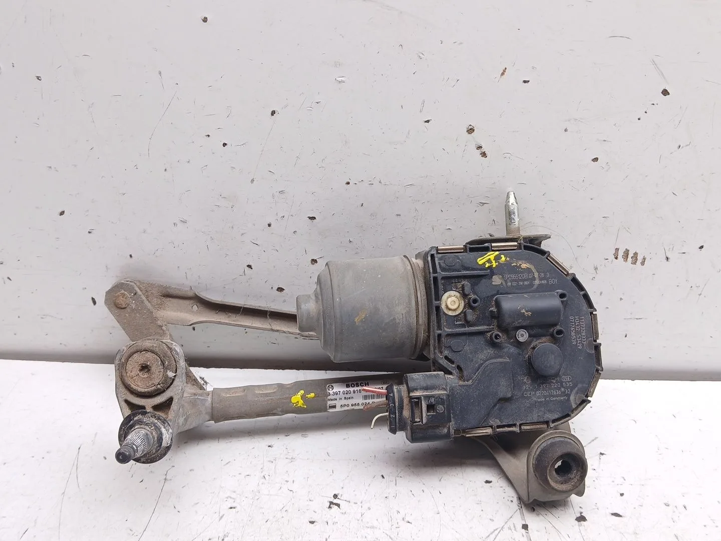 Motor Limpia Delantero para Seat Altea (5P1)
