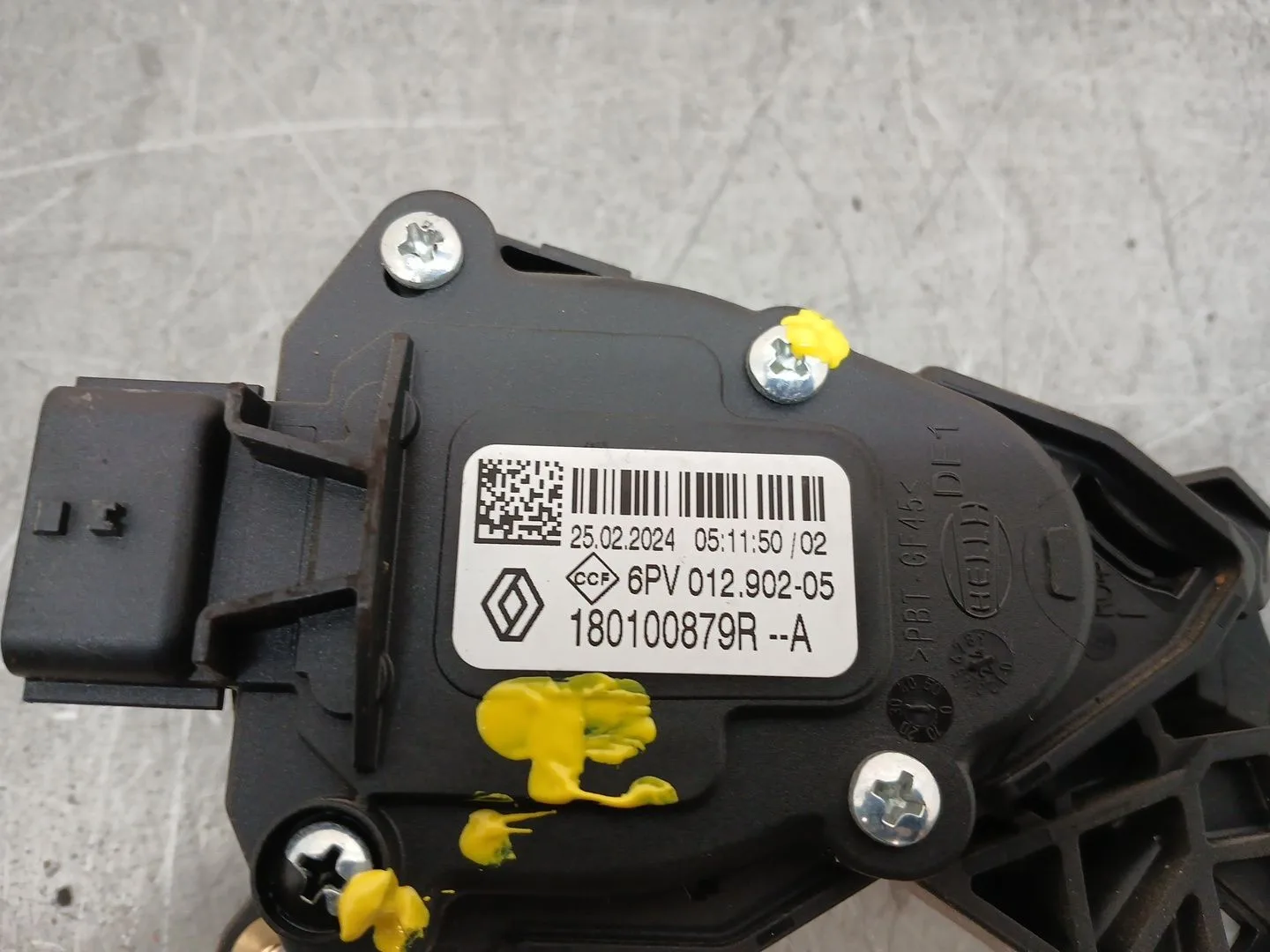 Pedal Acelerador para Renault Captur Ii (Hf_)