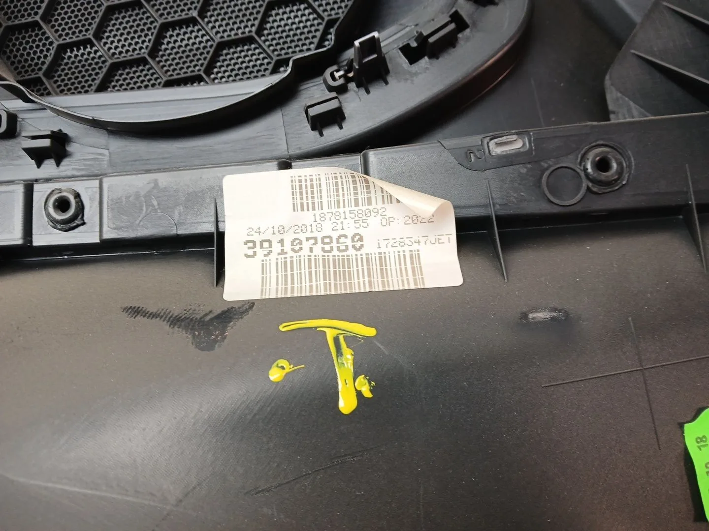 Guarnecido Puerta Delantera Derecha para Opel Crossland X / Crossland (P17, P2Qo)