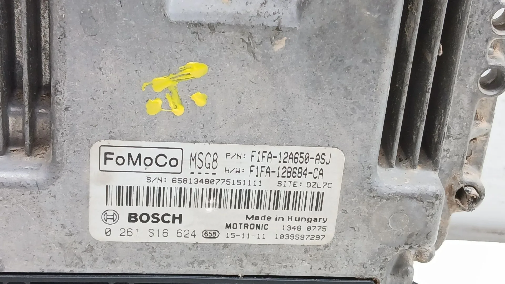 Centralita Motor Uce para Ford Focus Iii