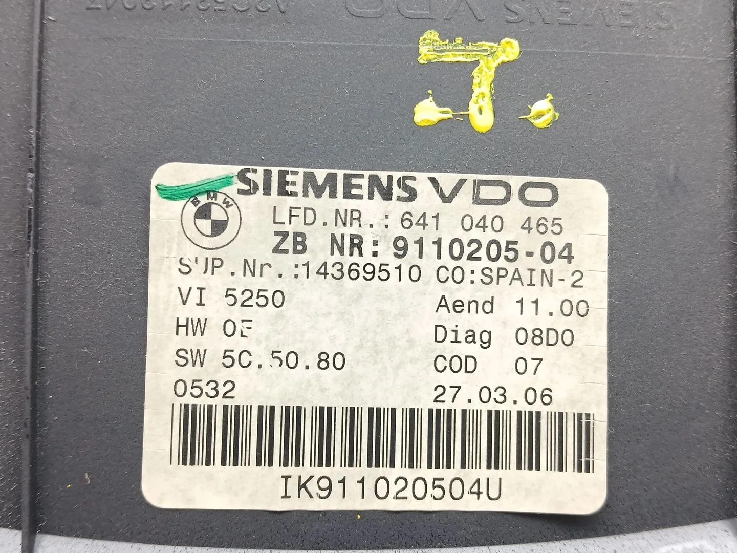 Cuadro Instrumentos para Bmw 3 (E90)