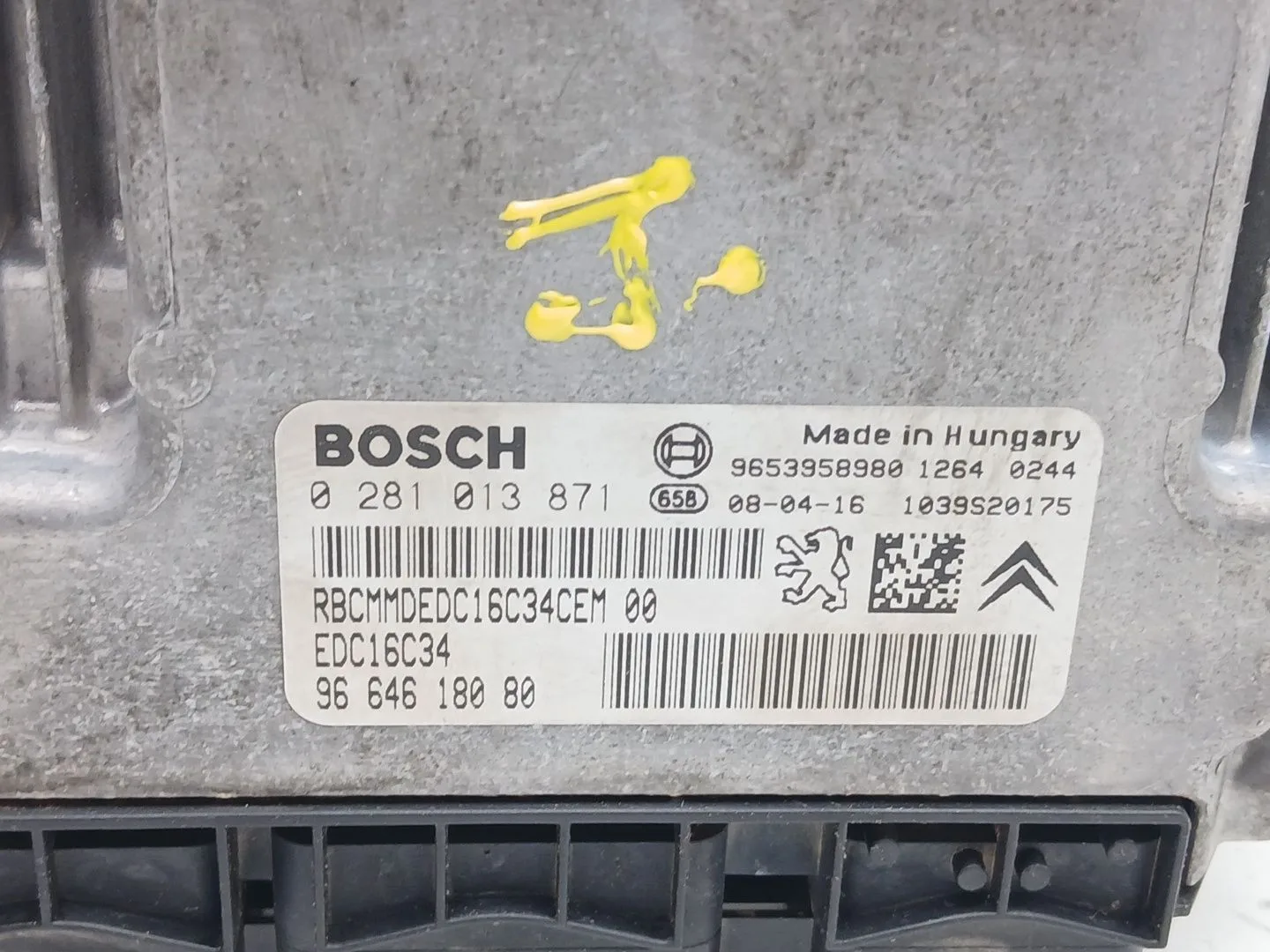 Centralita Motor Uce para Peugeot 308 I (4A_, 4C_)