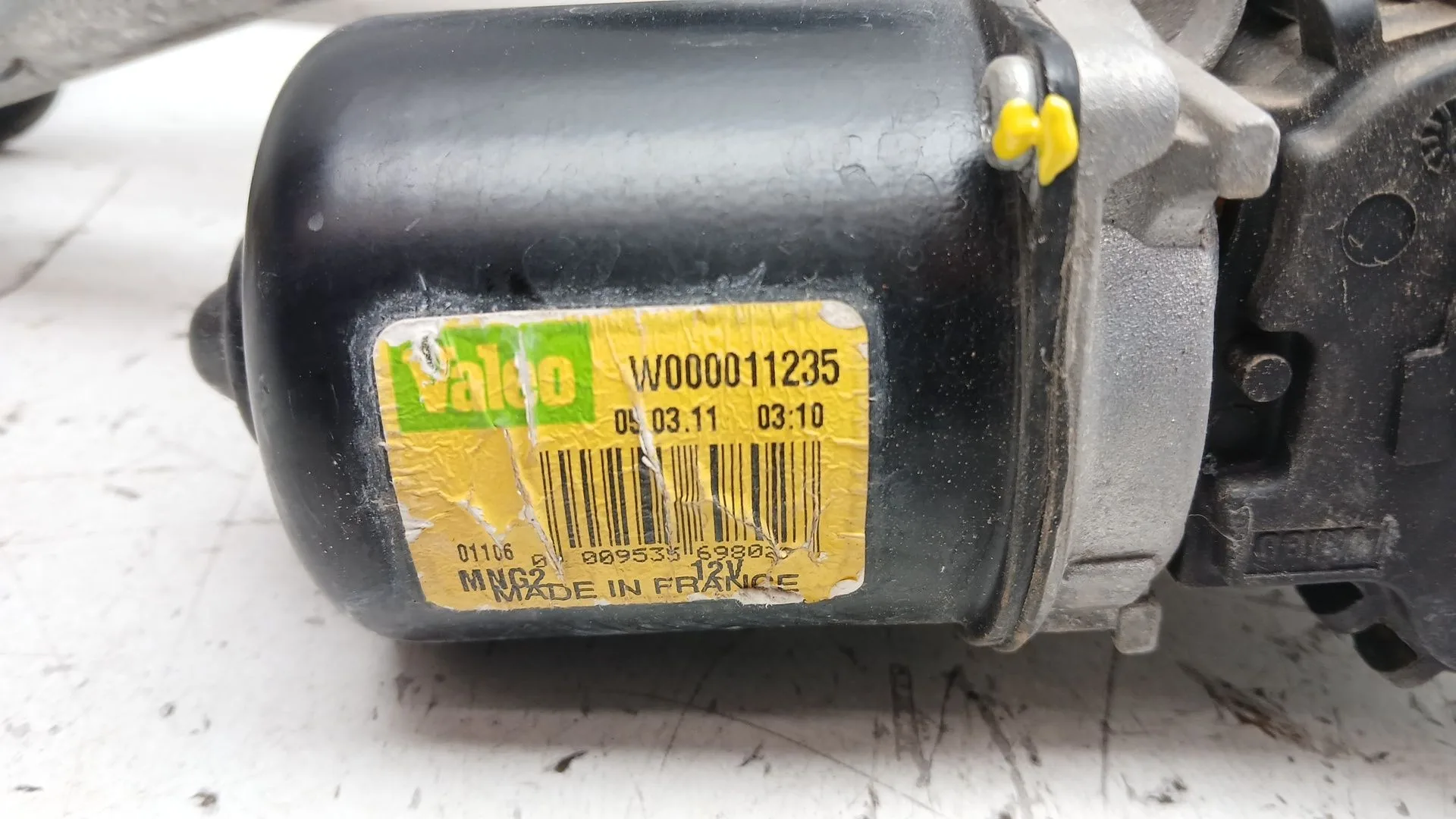 Motor Limpia Delantero para Nissan Qashqai I (J10, Nj10)