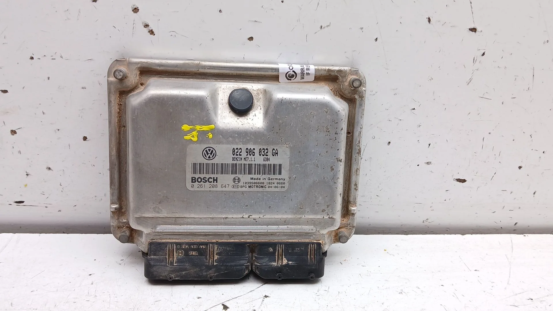 Centralita Motor Uce para Volkswagen Touareg (7La)