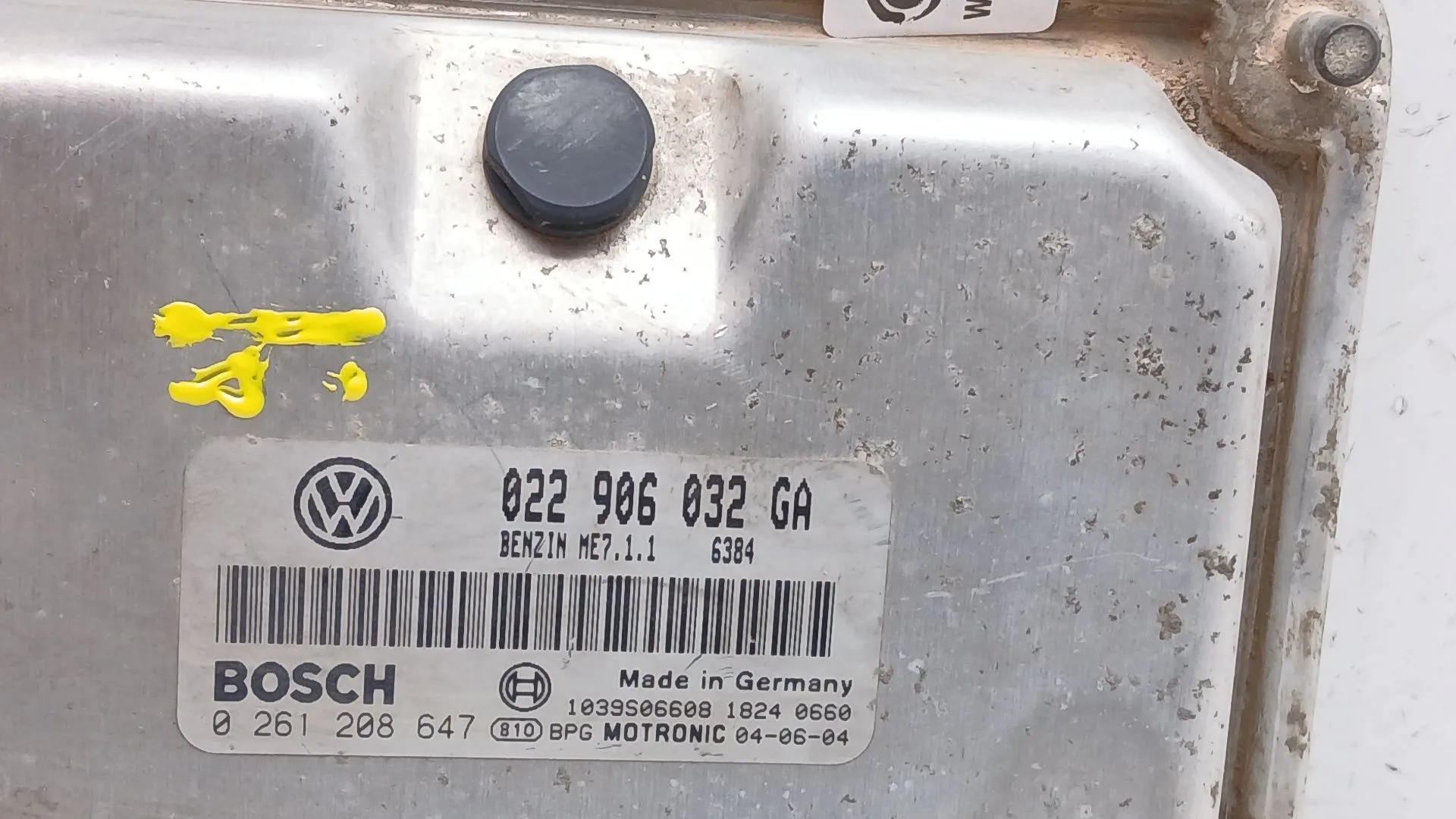 Centralita Motor Uce para Volkswagen Touareg (7La)