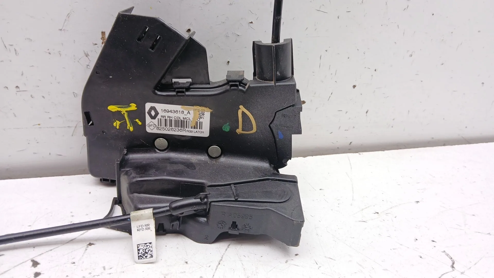 Cerradura Puerta Trasera Derecha para Renault Talisman (Lp_)