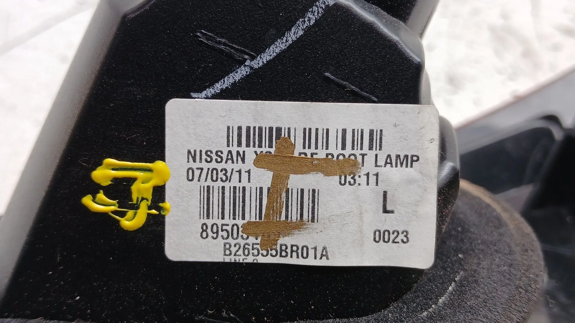 Piloto Trasero Izquierdo Interior para Nissan Qashqai I (J10, Nj10)