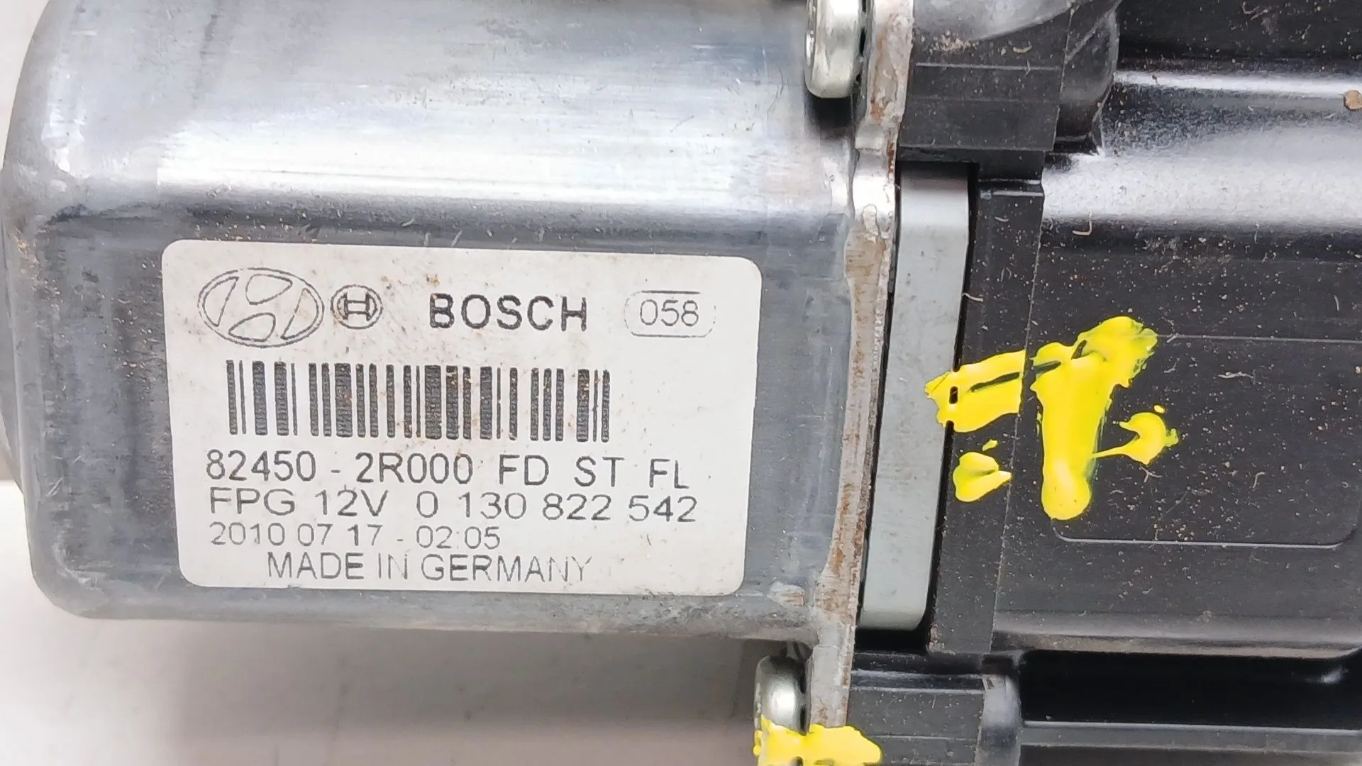 Motor Elevalunas Delantero Izquierdo para Hyundai I30 (Fd)