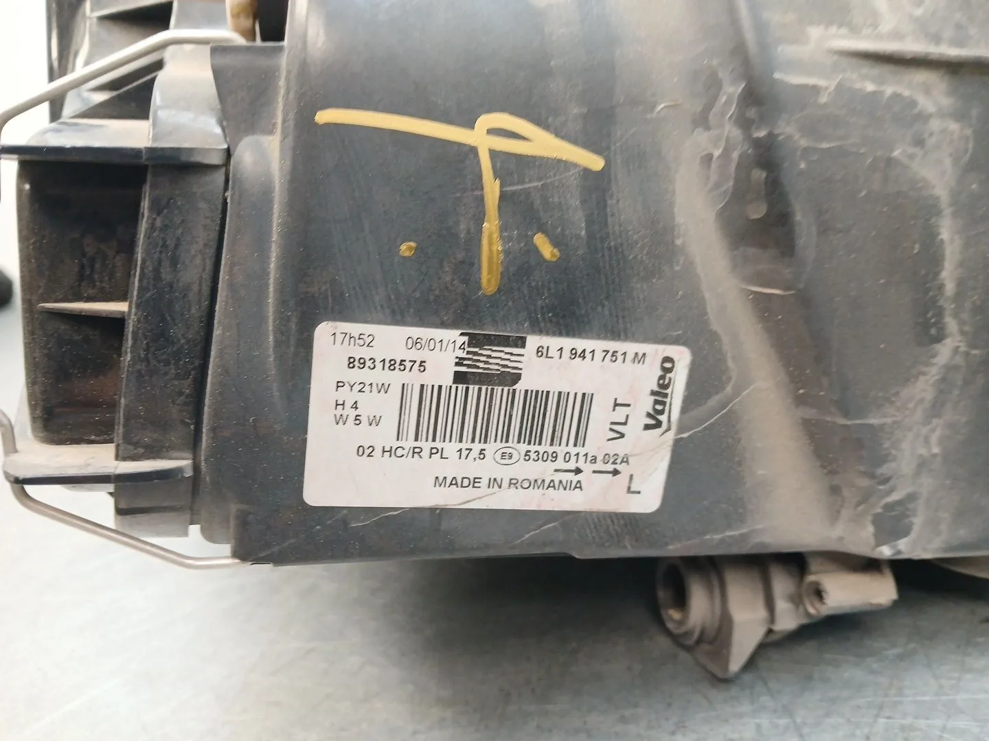 Faro Izquierdo para Seat Ibiza Iii (6L1)
