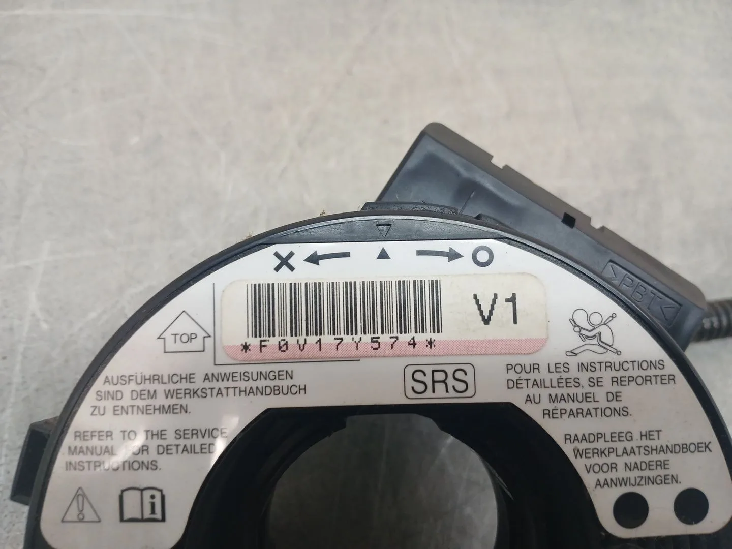 Anillo Airbag para Honda Cr-V Iii (Re_)