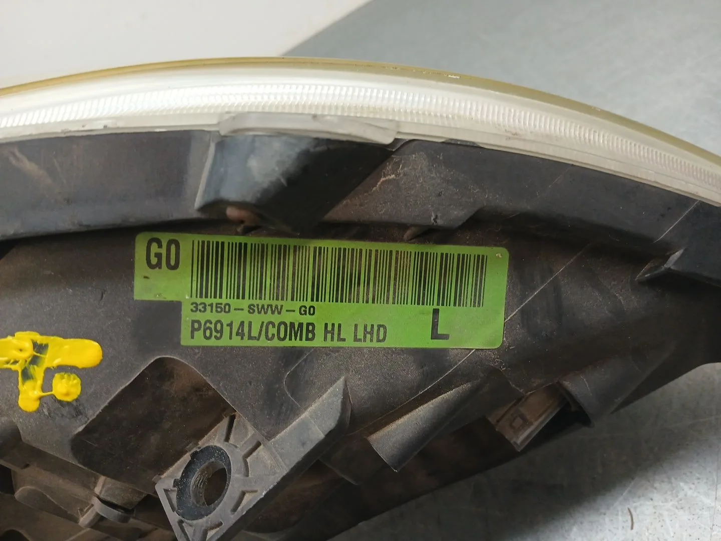 Faro Izquierdo para Honda Cr-V Iii (Re_)