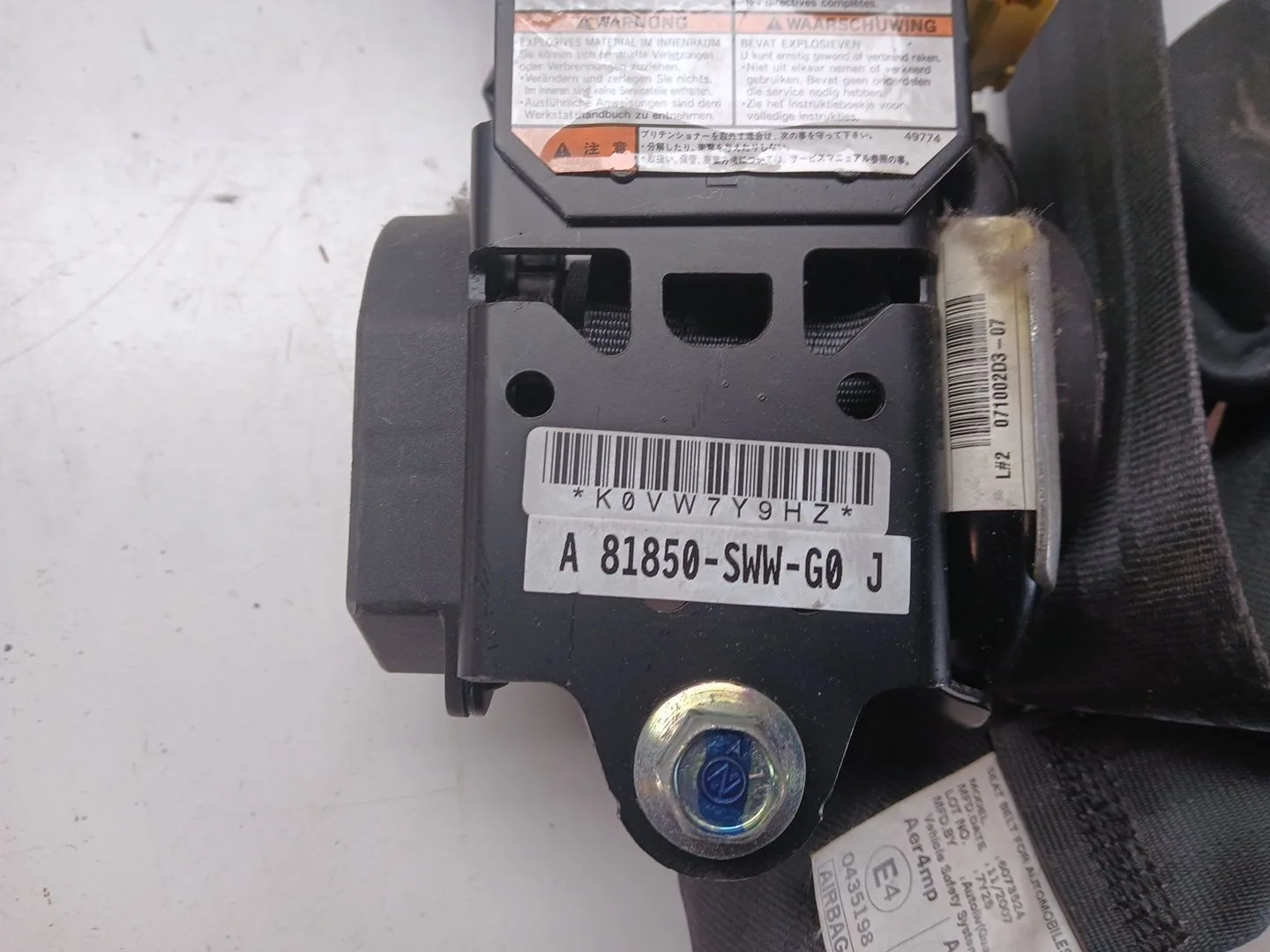 Kit Airbag para Honda Cr-V Iii (Re_)