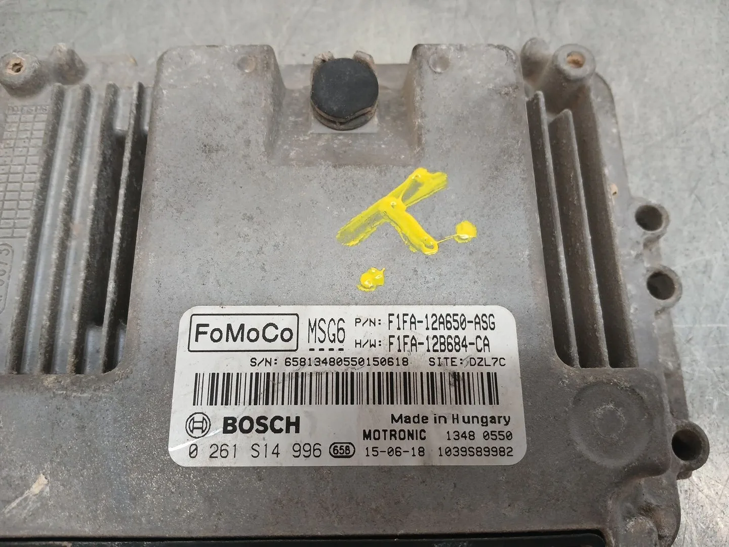Centralita Motor Uce para Ford Focus Lim.
