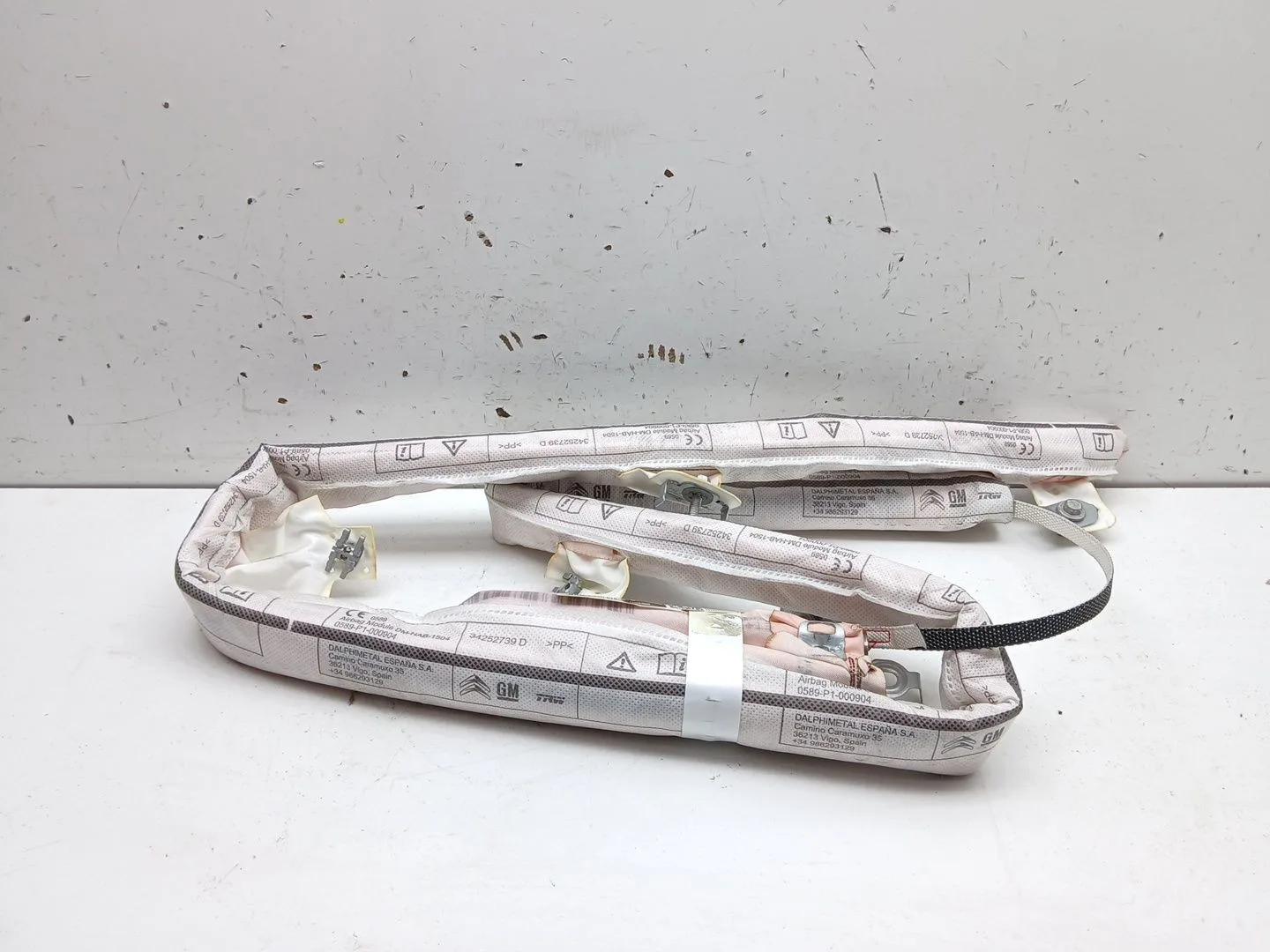 Airbag Cortina Delantero Izquierdo para Opel Crossland X / Crossland (P17, P2Qo)