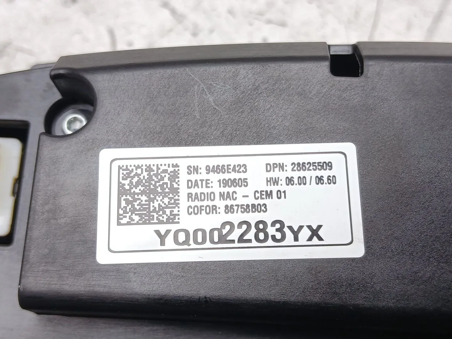Pantalla Multifuncion para Opel Crossland X / Crossland (P17, P2Qo)