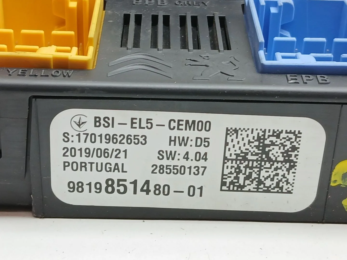 Caja Reles / Fusibles para Opel Crossland X / Crossland (P17, P2Qo)