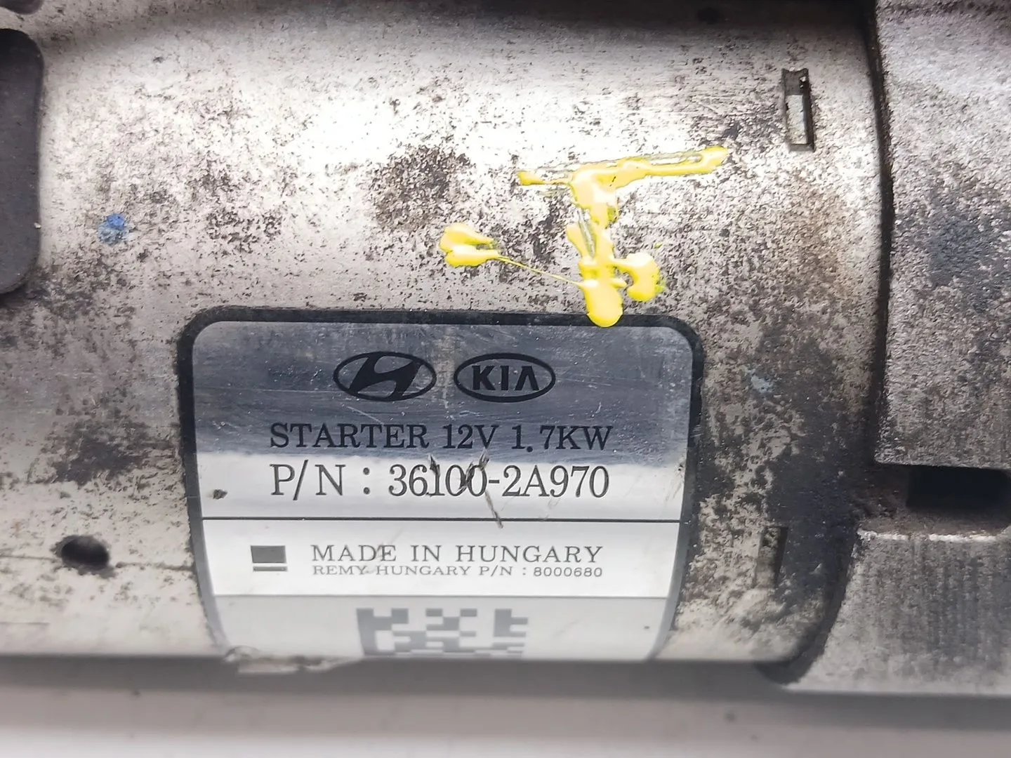Motor Arranque para Kia Venga (Yn)