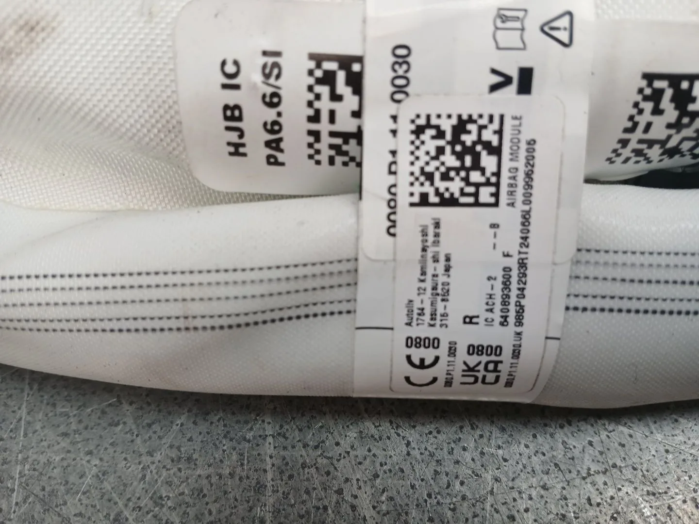 Airbag Cortina Delantero Derecho para Renault Captur Ii (Hf_)